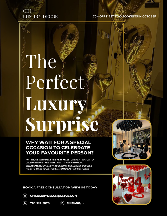 Luxe Affair - Custom Anniversary Gift