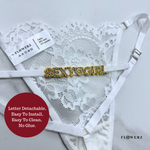 Custom Name Thong — Personalized Lingerie with Your Name | Flowerz Dynasty